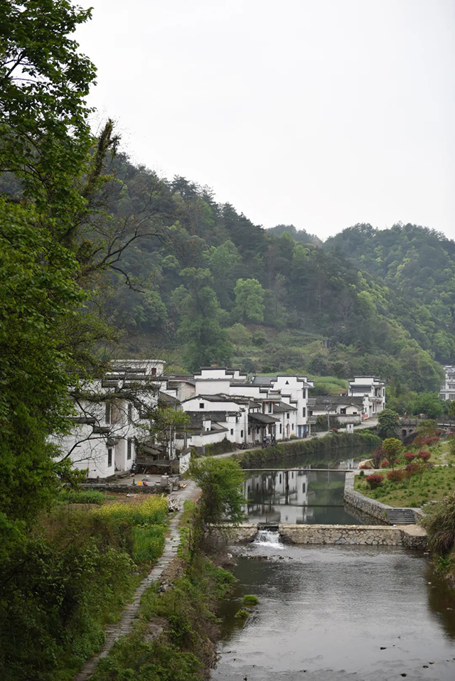 徽州故地宁静的村落