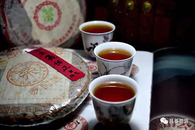 昌泰普洱2022年易昌号普洱茶