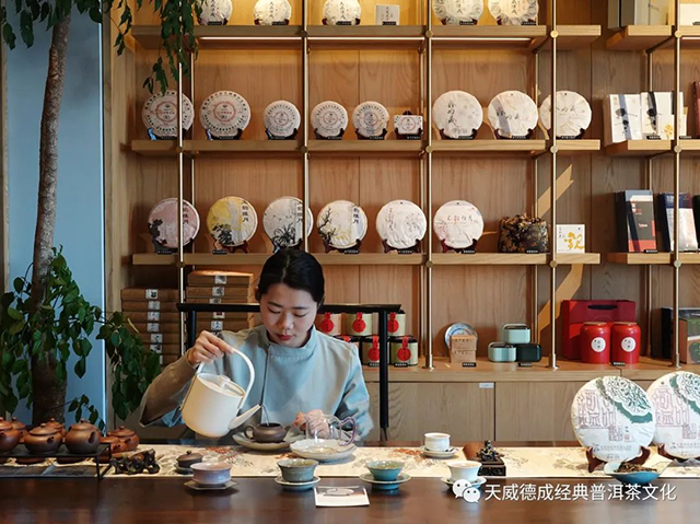 经典普洱天威德成茶会播报