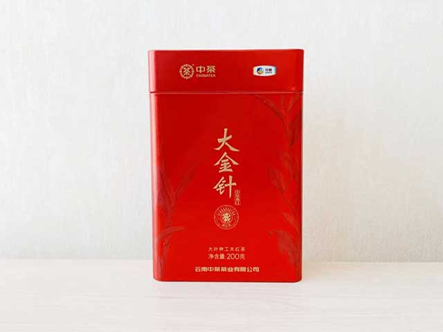 中茶滇红大金针大叶种工夫红茶