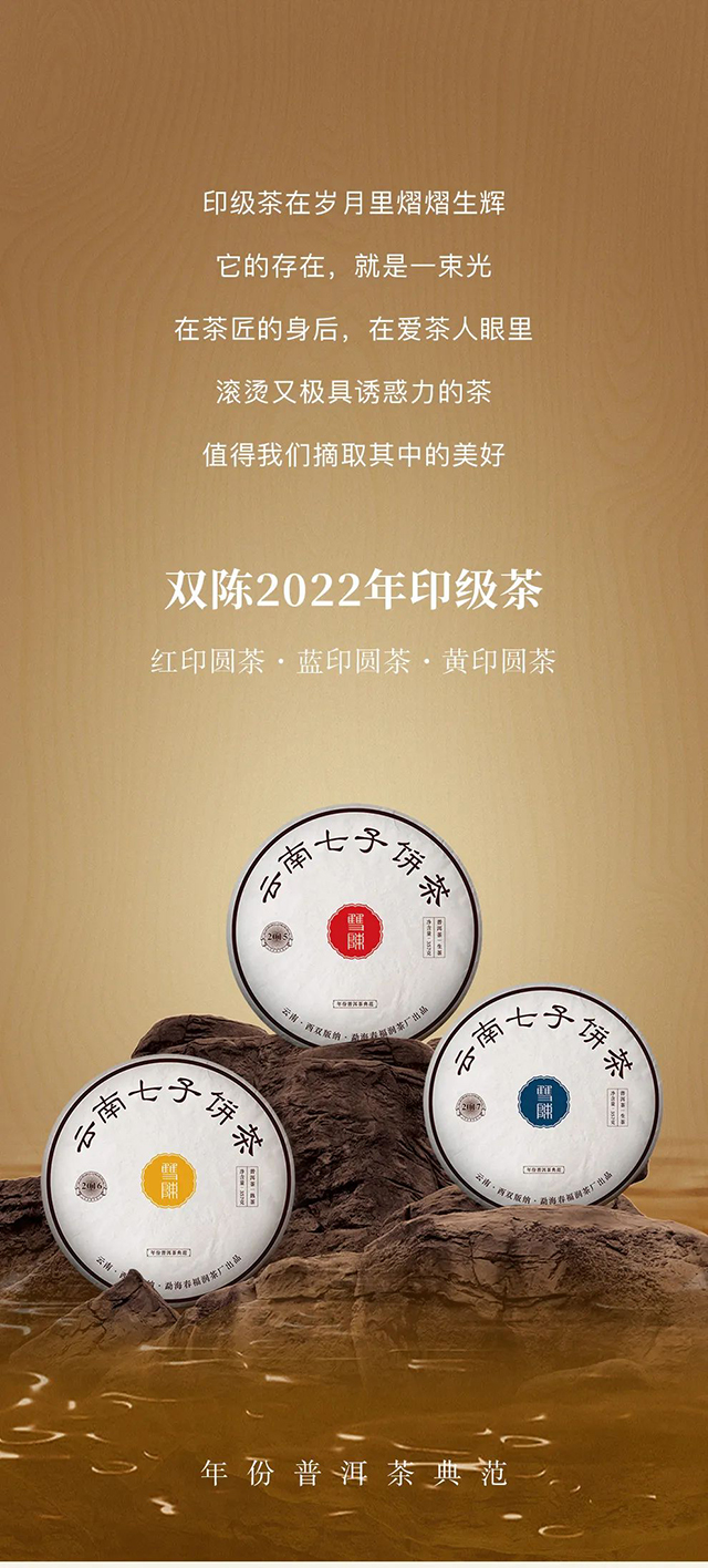 双陈2022印级茶普洱茶