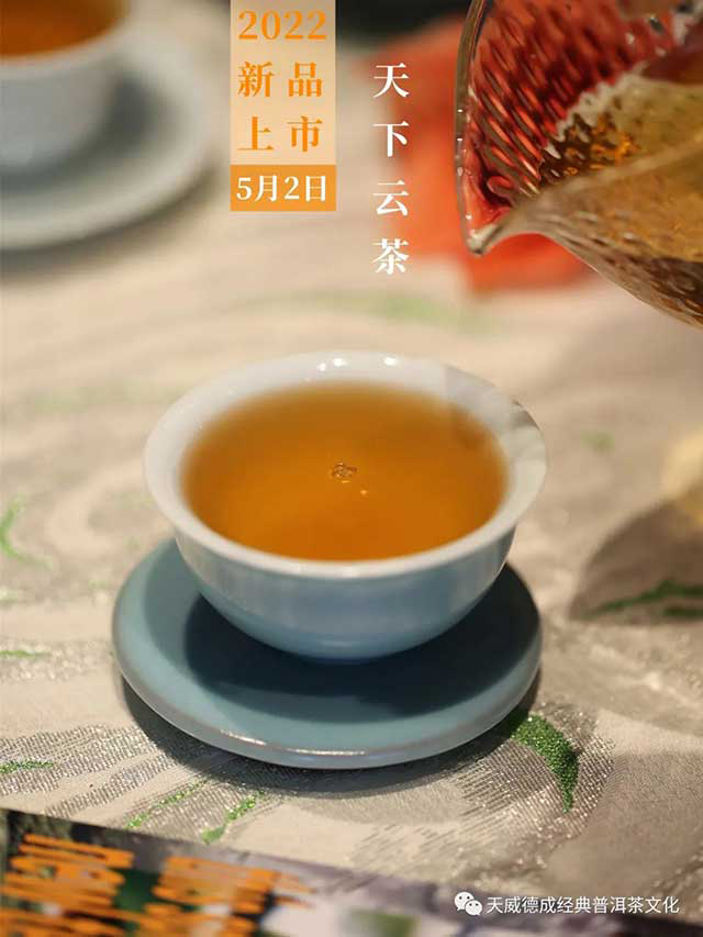 天威德成2022年天下云茶普洱茶