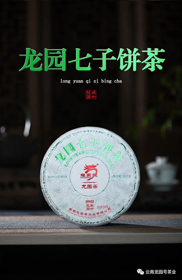 龙园号龙园七子饼普洱茶