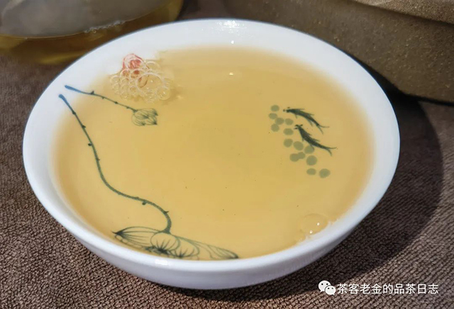 晓茶2021年曼松古树普洱茶