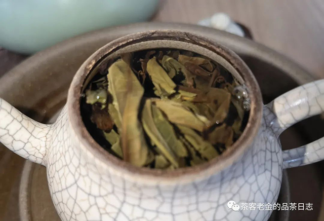 晓茶2021年曼松古树普洱茶