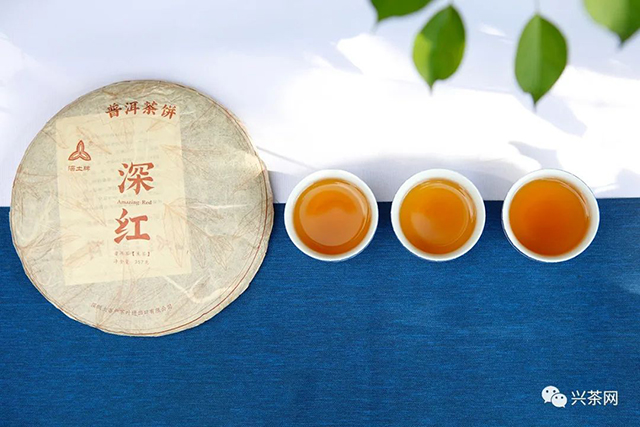 深土公司深红中期茶普洱茶