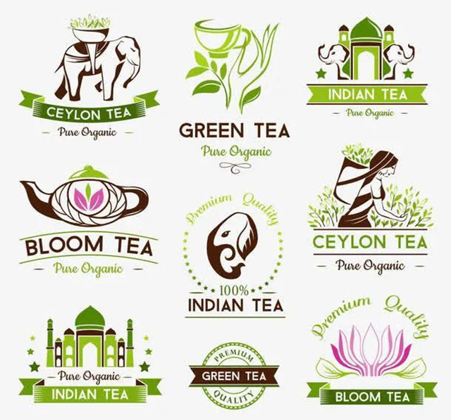 茶叶商标中的大象元素