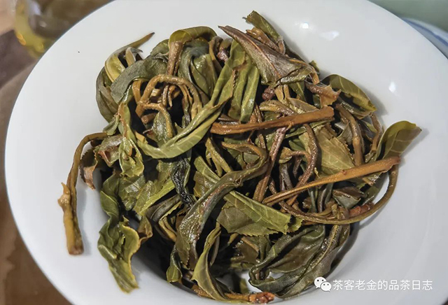 吾茶共饮2022年弯弓河高杆普洱茶