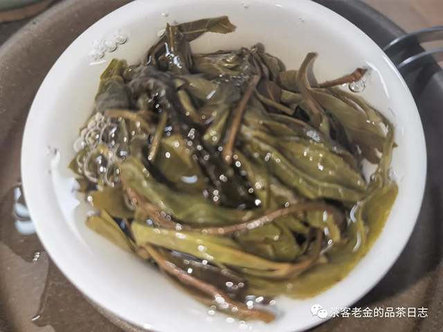 困鹿山制茶人2022年百花潭高杆普洱茶