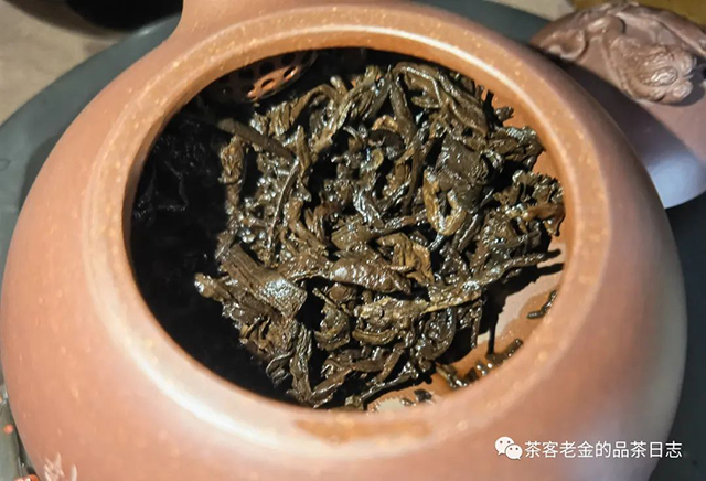 栩月古茶2019年曼糯熟茶普洱茶