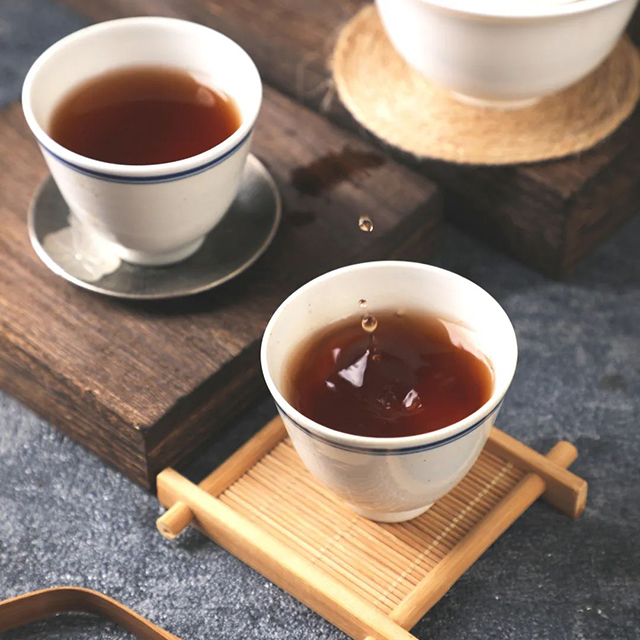 老同志海湾滋味普洱茶熟茶