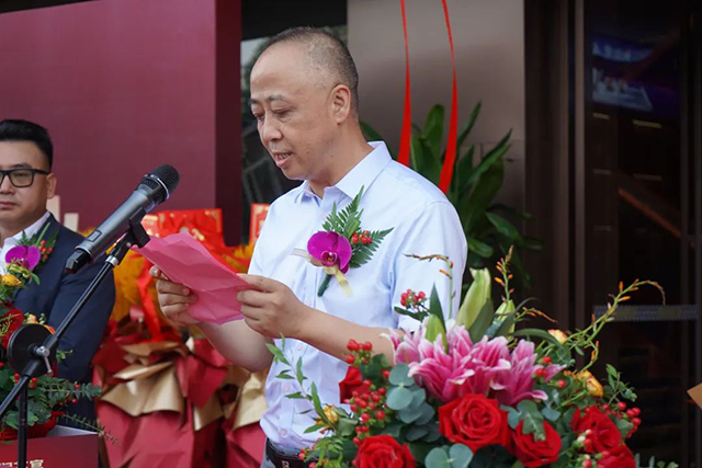 合肥龙润茶宴餐饮有限公司董事长张苏致辞