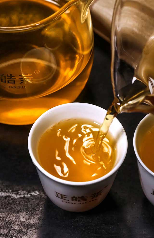 正皓茶2022班章黄金砖普洱茶品鉴详情