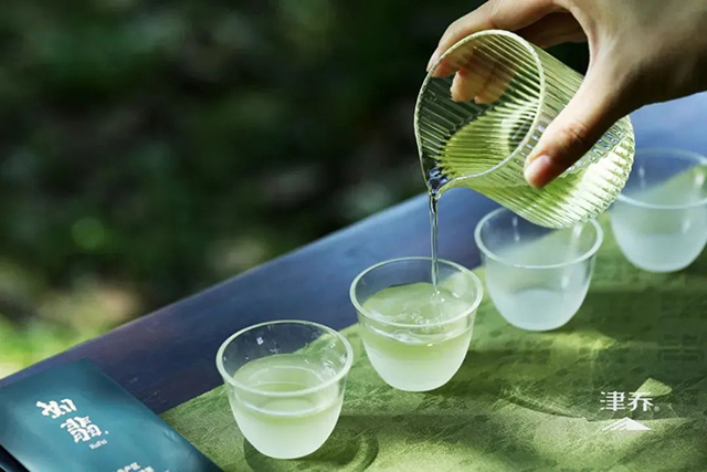 津乔绿茶