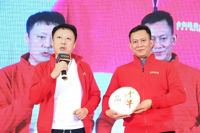 经销商大会上涛哥对新品时和岁丰作了深长的解析