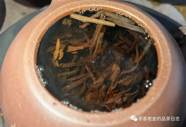 萧关茶事2021年老挝高杆熟茶普洱茶