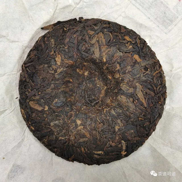 老同志9978普洱熟茶100克小饼