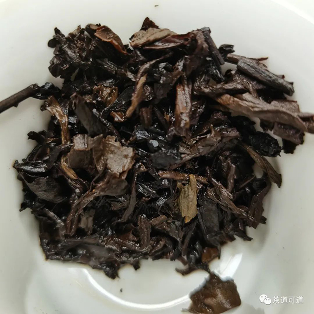 2021年中茶7581熟茶砖