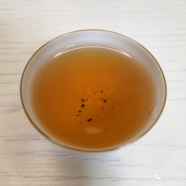 正山堂明德红茶品质特点