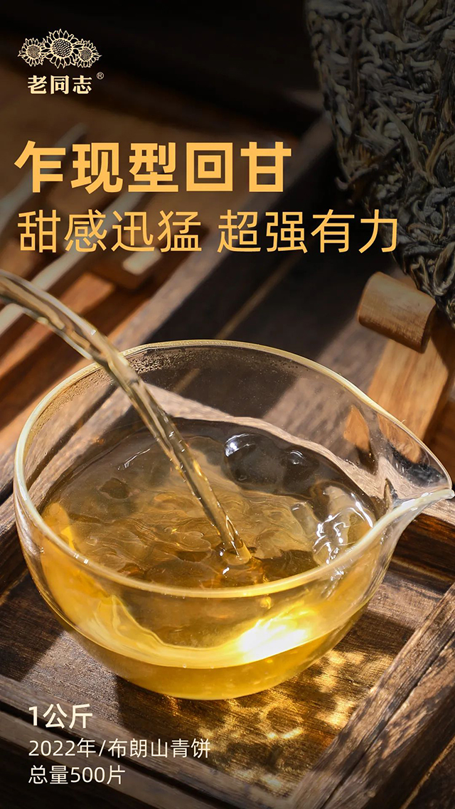 来抖音老同志茶叶旗舰店抢限量优价新品