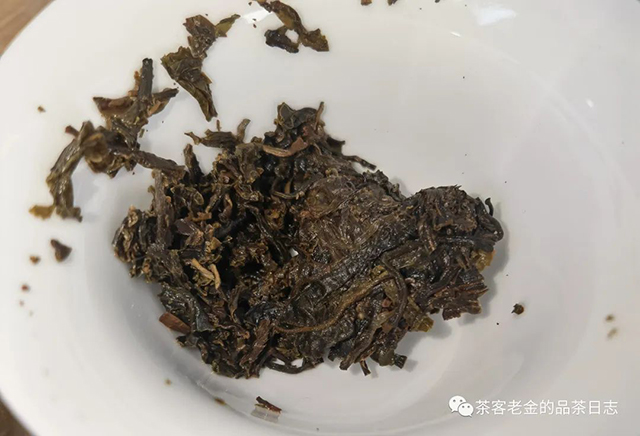 吾茶共饮2015年则道曼松普洱茶