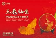 中茶新品|癸卯新至，兔年纳福，玉兔仙生，如约而来