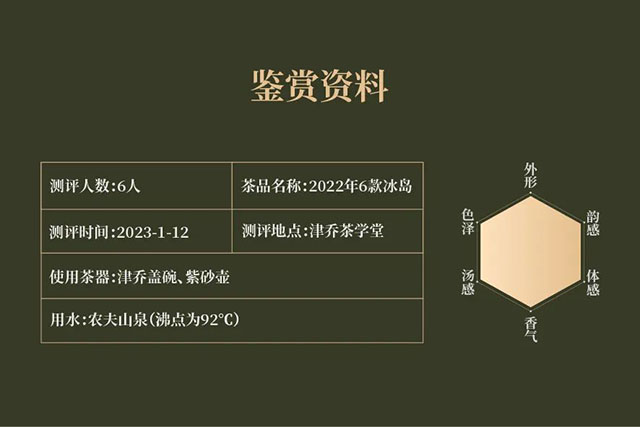 津乔普洱冰岛公元1485老寨普洱茶