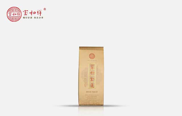 宝和祥2015年宝和金莲普洱熟茶