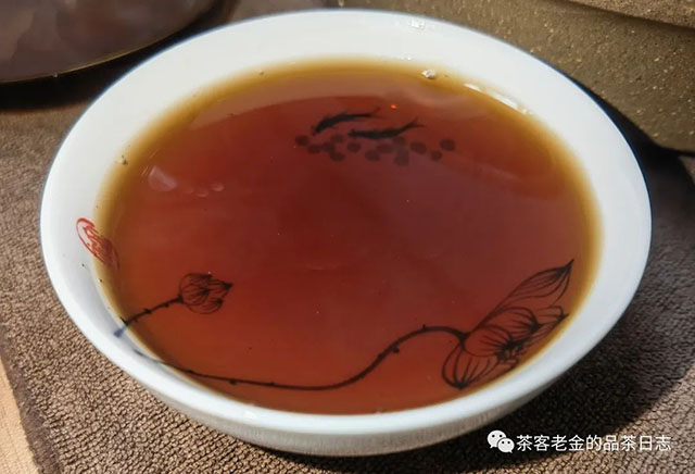 雨婷家茶铺2020年满庭芳熟茶