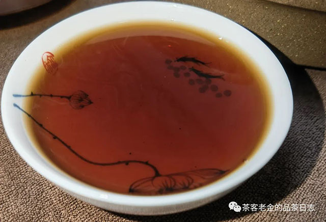雨婷家茶铺2020年满庭芳熟茶