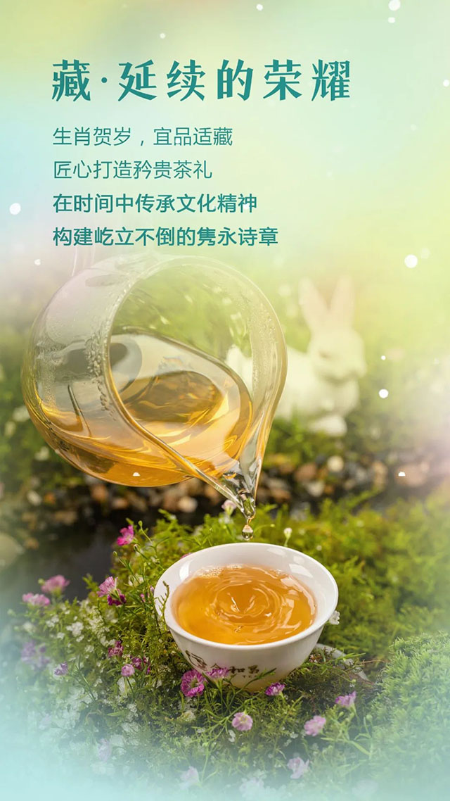 合和昌癸卯生肖纪念茶踏雪迎春普洱茶品质特点