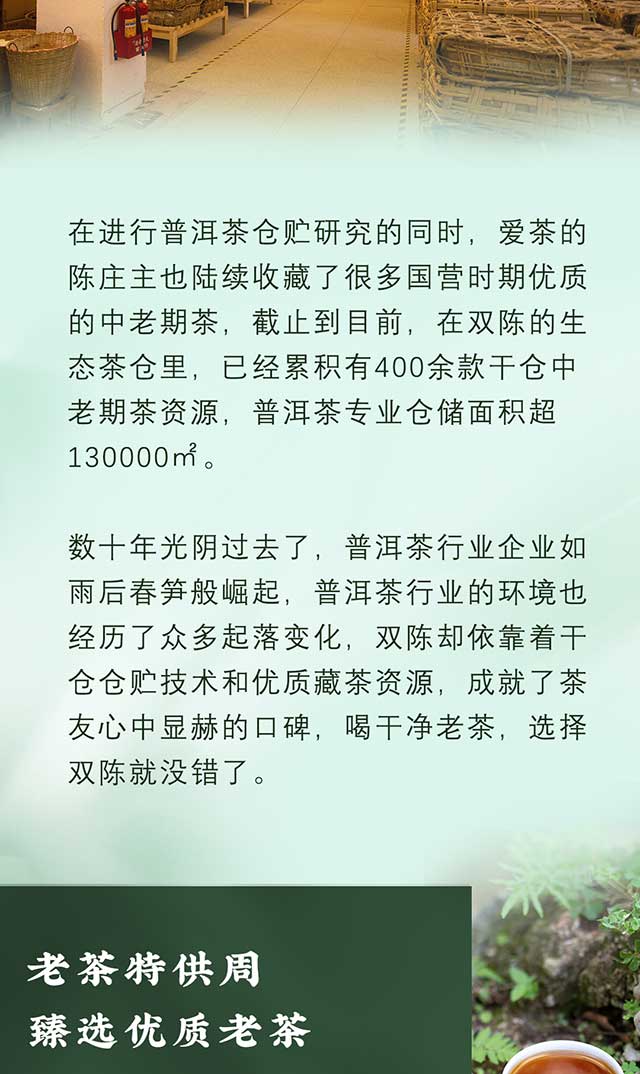 双陈普洱老茶