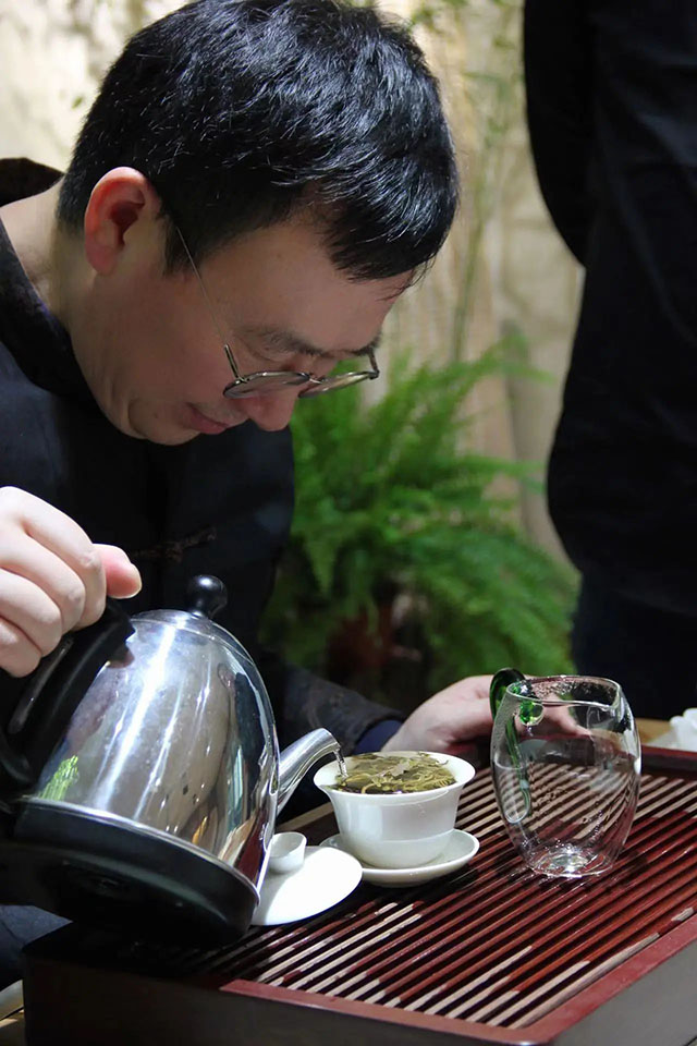 叶羽晴川说泡茶野生古树茶会