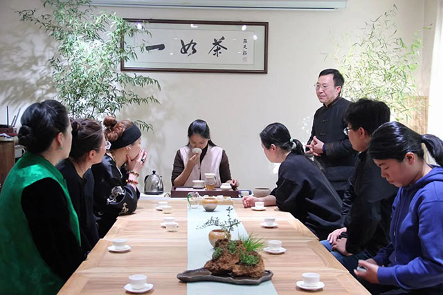 叶羽晴川说泡茶野生古树茶会