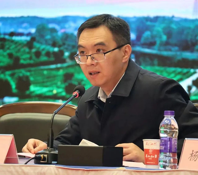湖南省农业农村厅党组成员副厅长龚昕发言