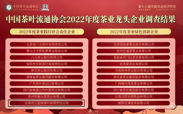 第十八届中国茶业经济年会在陕西咸阳开幕