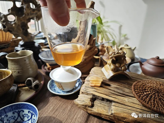 下关2022珍藏孔雀普洱茶品质特点