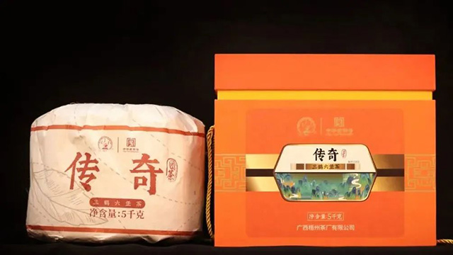 三鹤传奇六堡茶