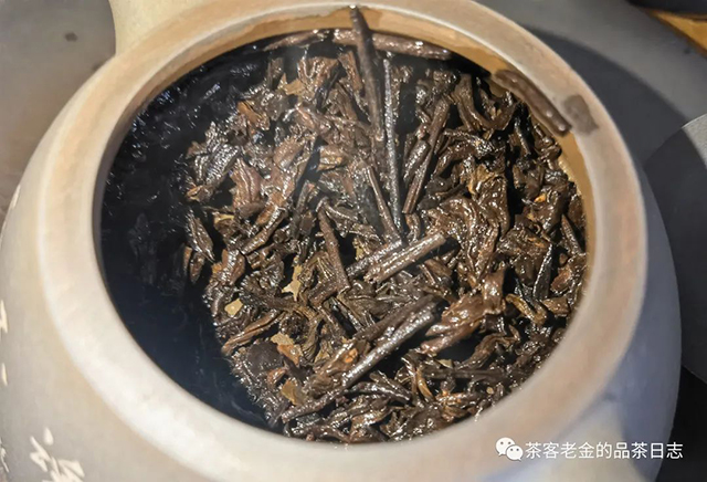 吾茶共饮2023年弯弓熟茶普洱茶