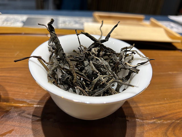 2023年昔归茶晒青茶料