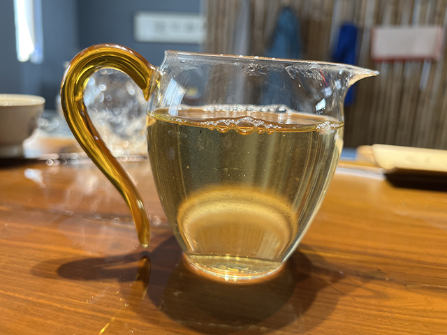 2023年昔归茶晒青茶料