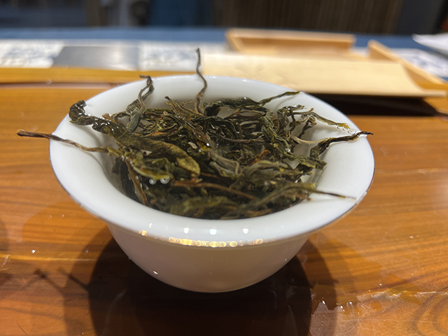 2023年昔归茶晒青茶料