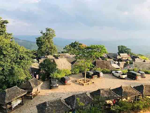 润贡峰味2023龙润茶景迈山熟茶