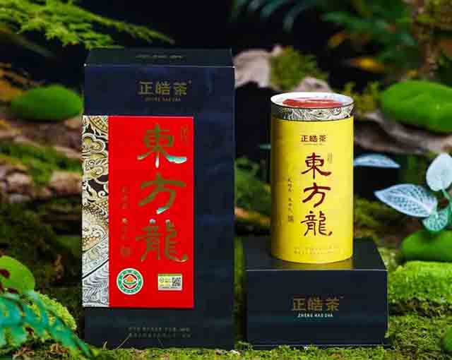 正皓茶2023东方龙龙柱普洱茶