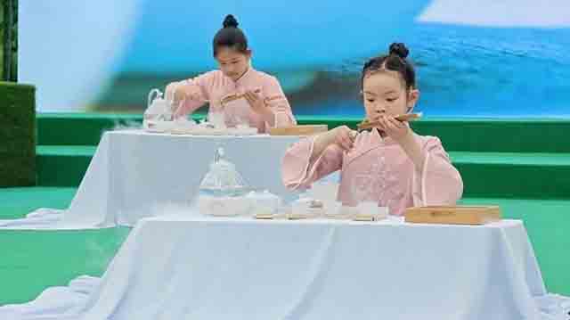第二十二届八大处中国园林茶文化节暨首届福建柘荣高山白茶文化周开幕式在北京市八大处公园