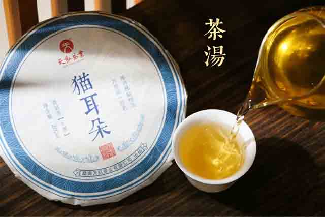 天弘茶业猫耳朵单株级古树普洱茶品质特点