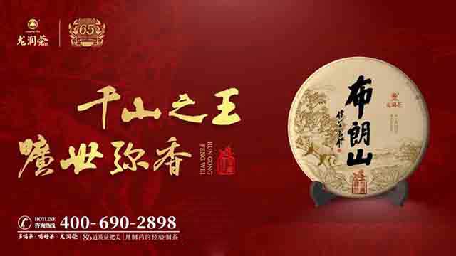 2023龙润茶布朗山生茶熟茶