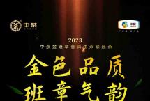 2023中茶金班章：金色品质，班章气韵