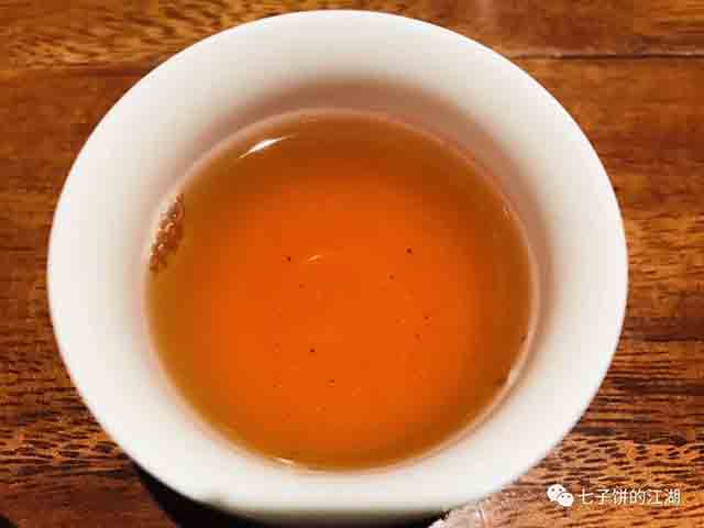 大益中期茶2005年501白布条7542普洱茶品质特点