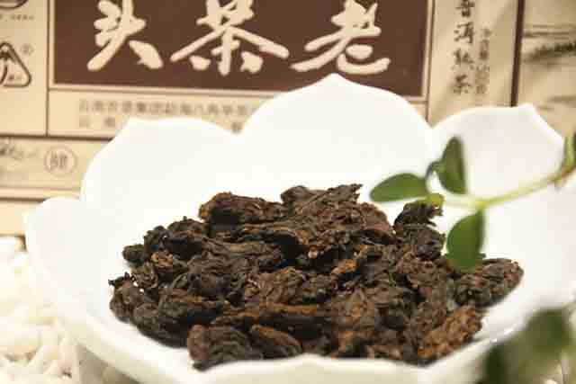 八角亭老茶头普洱熟茶